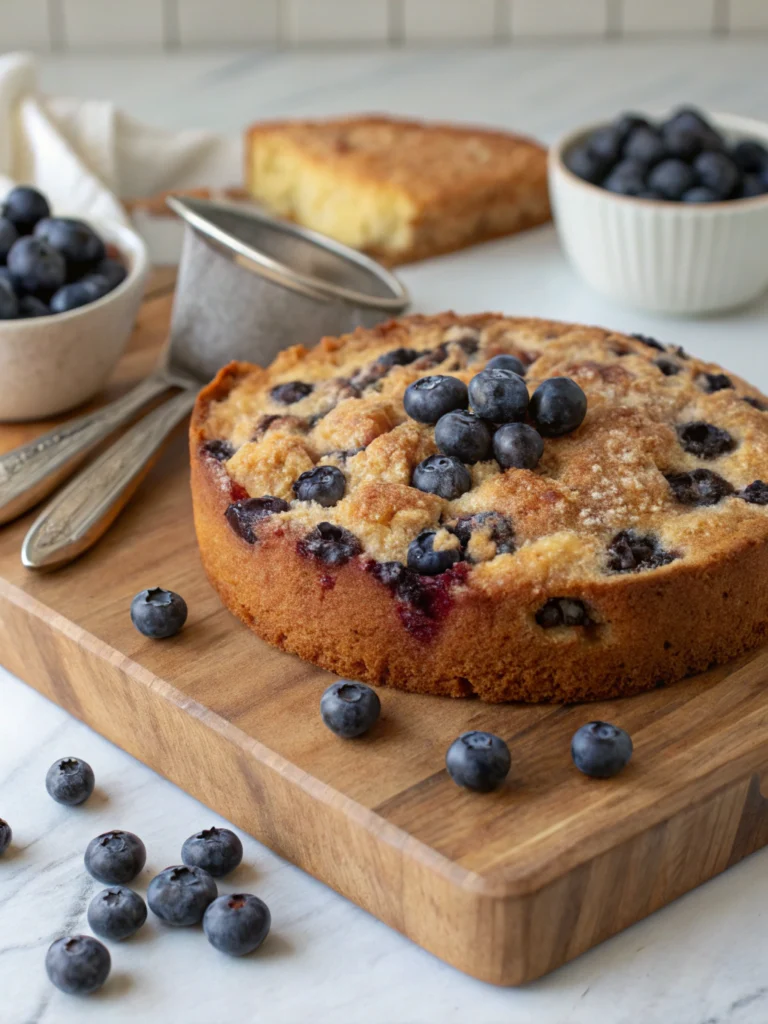 Blueberry Coffee Cake Recipe