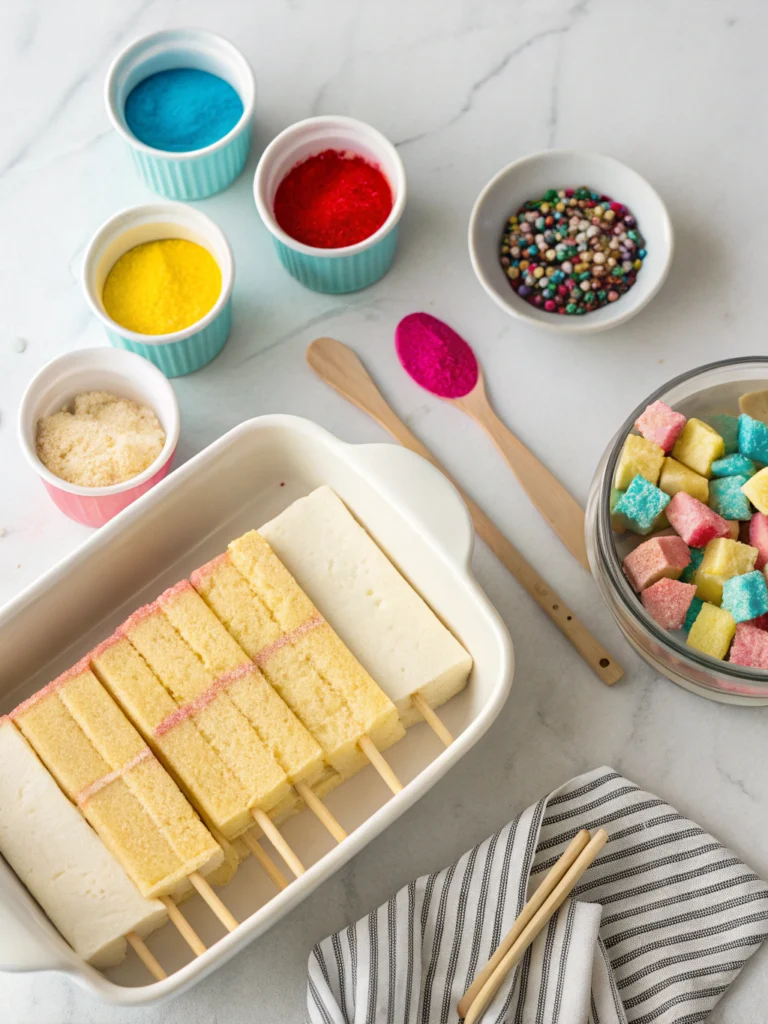 cake popsicles recipe